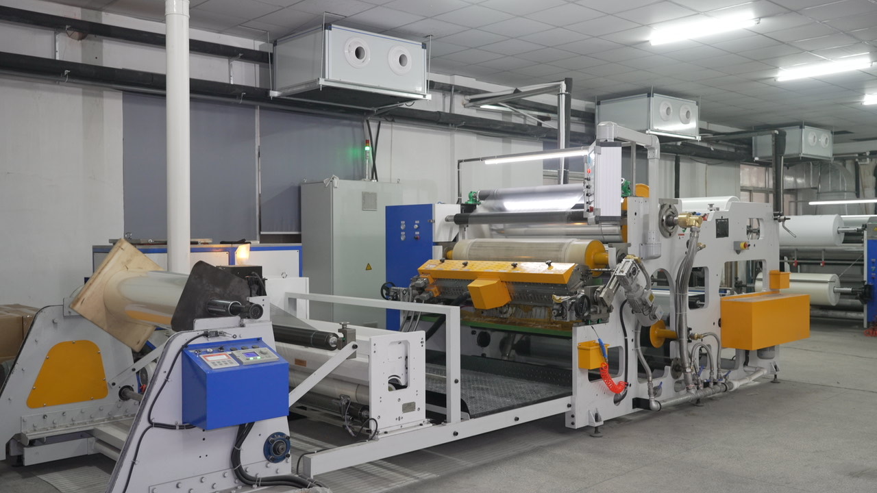 Huisen adhesive tape coating production line
