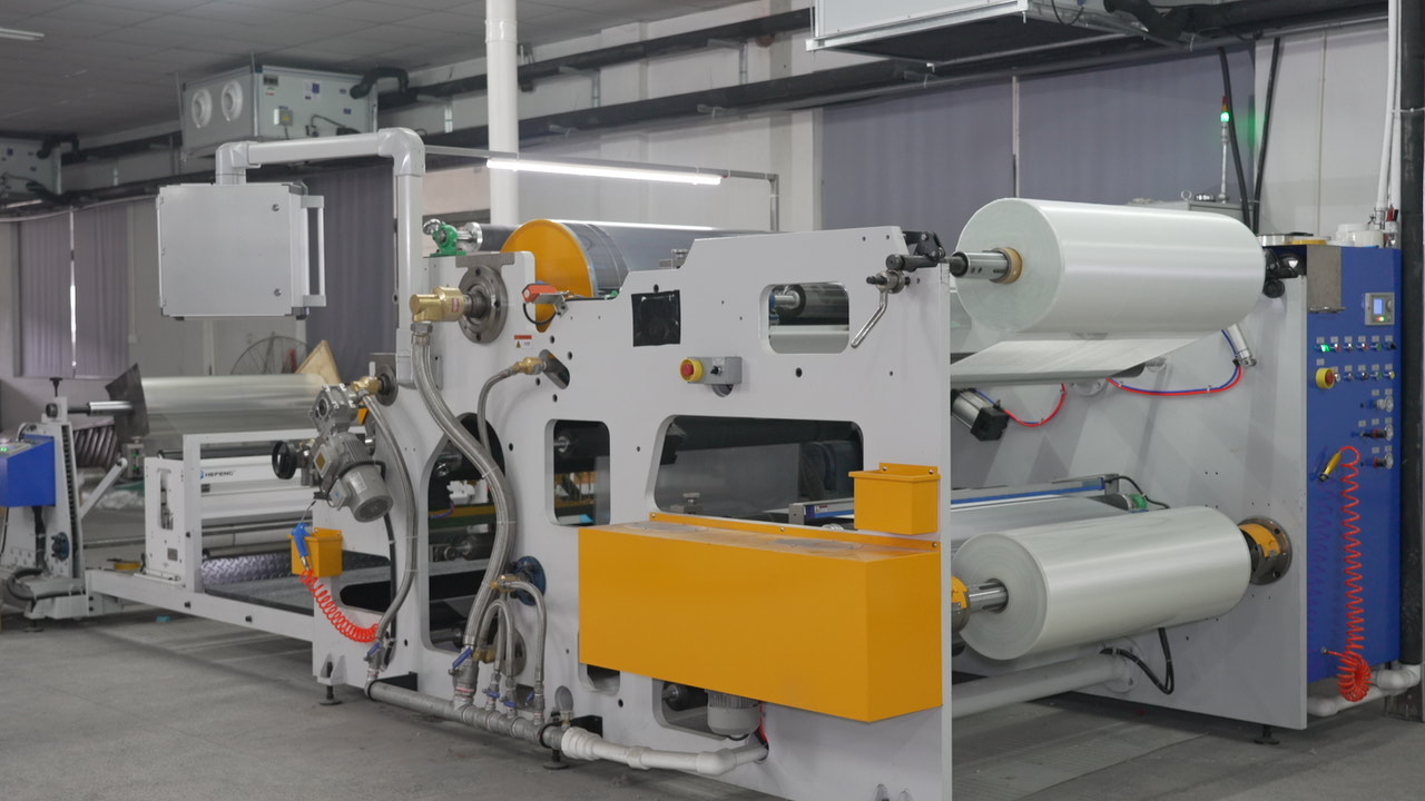 Huisen converting equipment in the factory